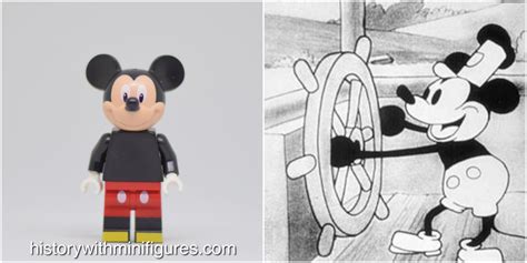 Mickey Mouse - History with minifigures