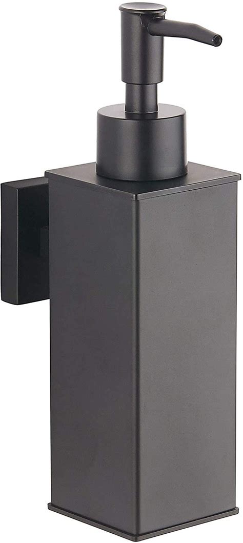 Amazon Bgl Soap Dispenser Stainless Steel Wall Mount Black