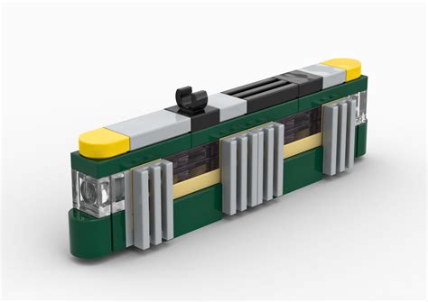 Lego Moc Micro Old Tramway By The Bobby Brix Channel Rebrickable