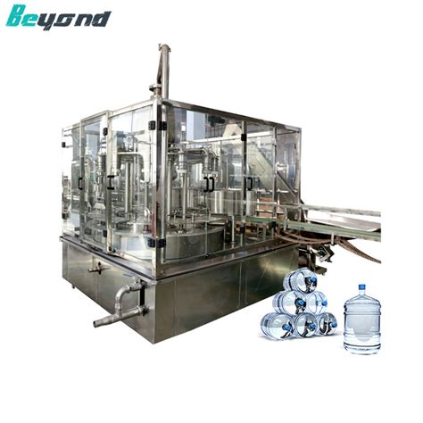 5 Gallon Barrel Mineral Drinking Water Liquid Filling Capping Packing