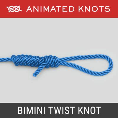 Bimini Twist Knot | Fishing Knots | Animated Knots by Grog