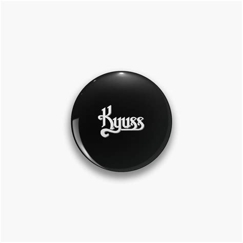 Kyuss New Logo Pin By Michellacolea Redbubble