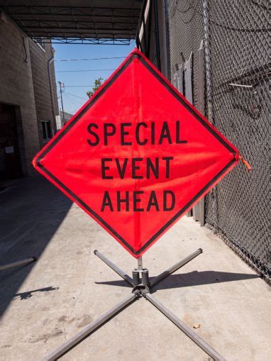 Special Events Sign