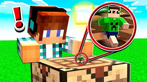 1 000x MENOR EM UM MUNDO GIGANTE NO MINECRAFT Pequenos 02 YouTube