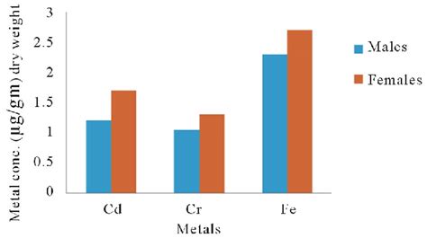 Concentrations Of Metals In Human Eyes As A Function Of Sex Download Scientific Diagram