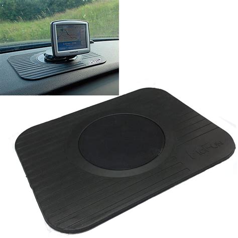 In Car Gps Dashboard Mount Holder Sat Nav Dash Mat For Satnav Tomtom Navman Thin Ebay