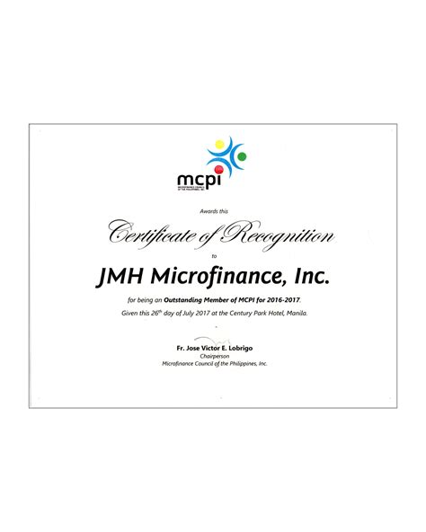 About Us Jmh Microfinance Inc