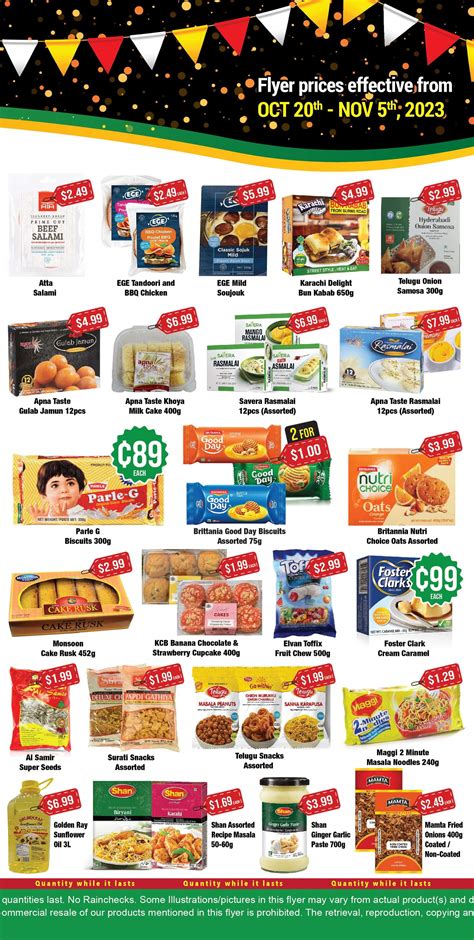 Iqbal Foods North York Flyer October To November