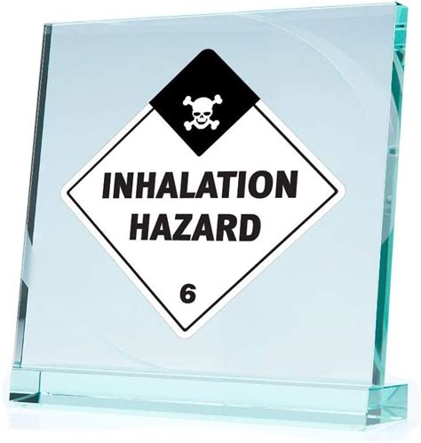 Amazon Stickers Decal Hazard Classification Class 6 Inhalation