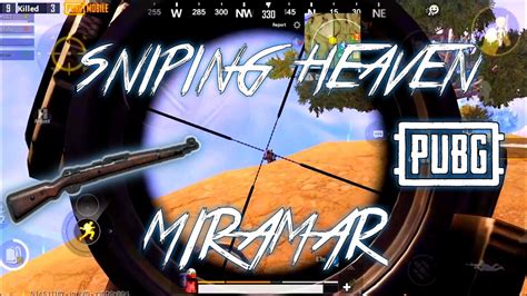 PUBG MOBILE BEST MAP FOR SNIPING MIRAMAR YouTube