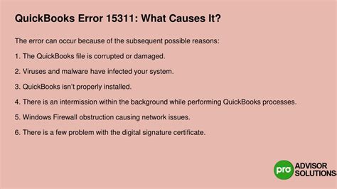 Ppt Quick Troubleshooting Steps To Fix Quickbooks Error