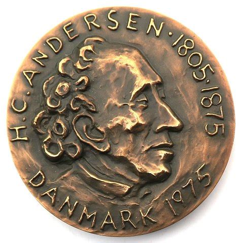 H C Andersen medalje af bronze Keiserens nye Klæder ebuy dk