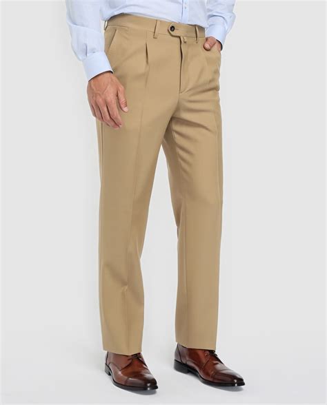 Pantal N De Vestir De Hombre Dustin Classic Beige Dustin Moda El