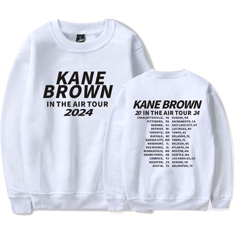 Kane Brown In The Air Tour Sweatshirt Hip Hop Crewneck Unique