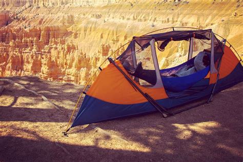 Best Of Many Worlds: A Hammock That Needs No Trees And Is A Tent Too