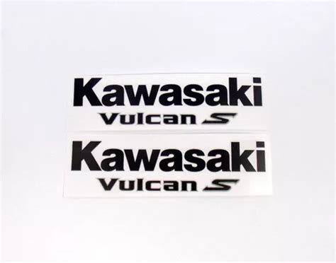 Par De Pegatinas Con Emblema De Tanque Compatibles Con Kawasaki Vulcan