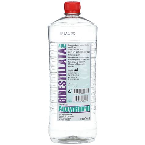 Destiliertes Wasser Aqua Bidestilata 1000 Ml Shop Apotheke