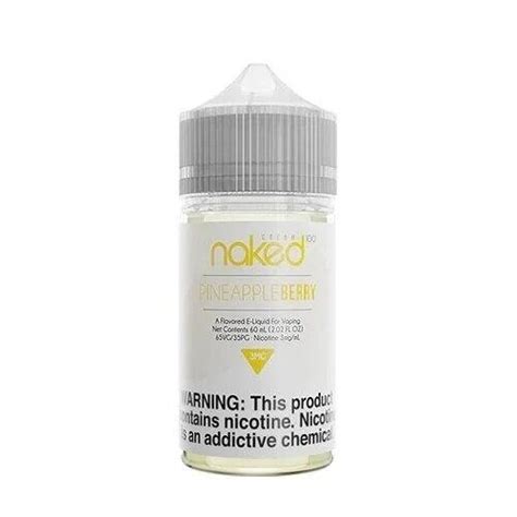 Naked Pineapple Berry Usa Freebase Ml