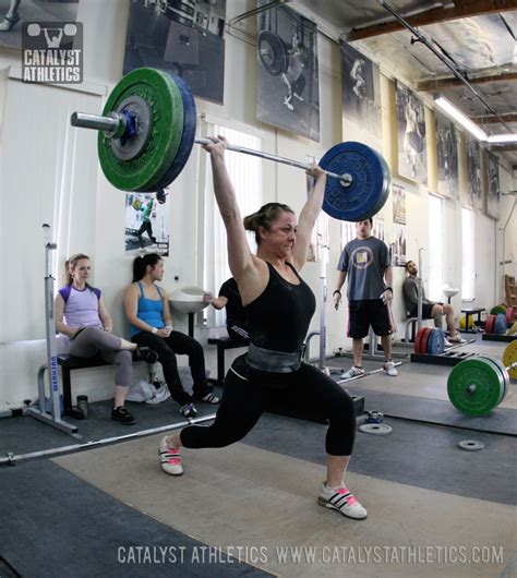 Aimee Jerk Catalyst Athletics Olympic Weightlifting Photo Library