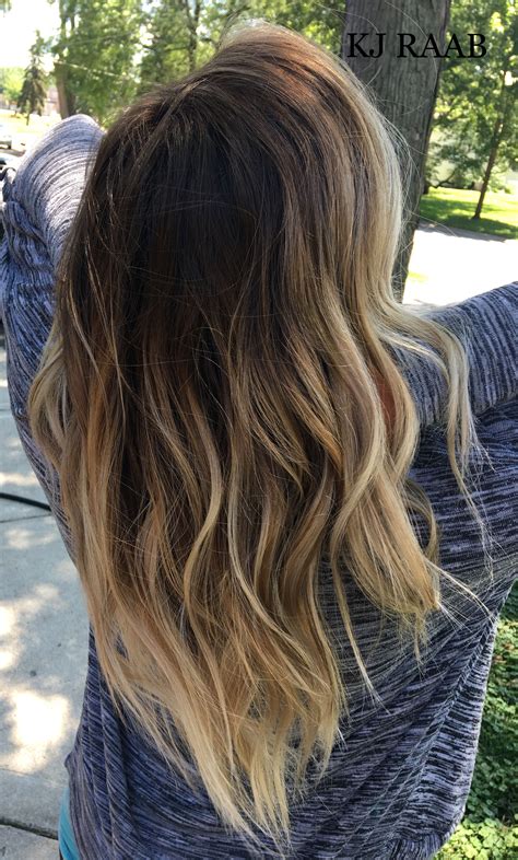 I Used Redken And Joico Color To Achieve This Balayage Haare