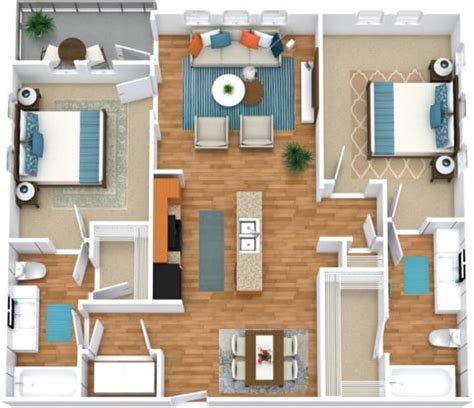 1 And 2 Bedroom Apartments In Brooks City Base The Landings At Brooks