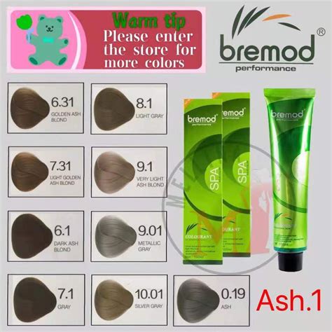 Ash Brown Bremod Hair Color Chart - Infoupdate.org