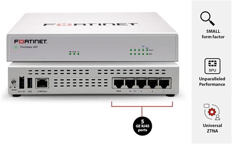 FortiGate 40F Firewall Appliance Plus 3 años FortiCare Premium y