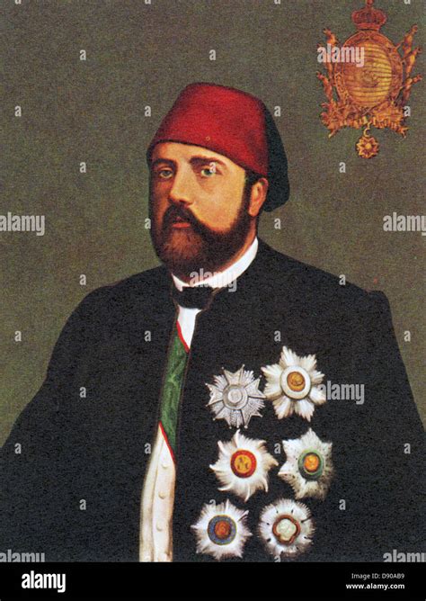 Ismail Pasha 1830 1895 As Khedive Of Egypt Stock Photo 57171165 Alamy