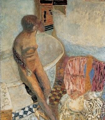 Nude By The Bath Tub Pierre Bonnard