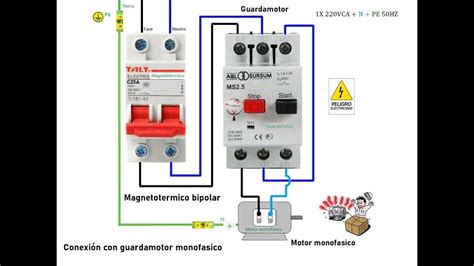 Como Conectar Un Guardamotor A Un Motor Monofasico The Best Porn Website