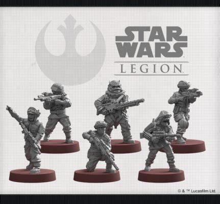 Star Wars Legion Rebel Pathfinders Unit Expansion Kitsu Models