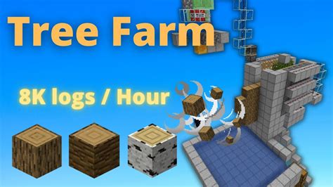 Easy Automatic Tree Farm Minecraft 1 19 YouTube