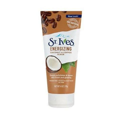 Jual St Ives Energizing Coconut And Coffee Scrub 170 Gr Shopee Indonesia