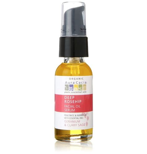 Aura Cacia Organic Face Oil Serum Rosehip 1 Fl Oz Cornerstone For