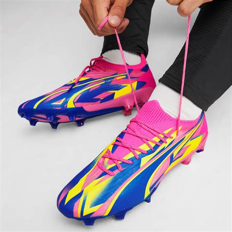 Puma Ultra Ultimate Energy Fgag Luminous Pink Ultra Blue Yellow Alert Uk 11 Us 12 Eu 46