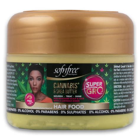 Cannabis And Shea Butter Hair Food 250ml Cosmetic Connection