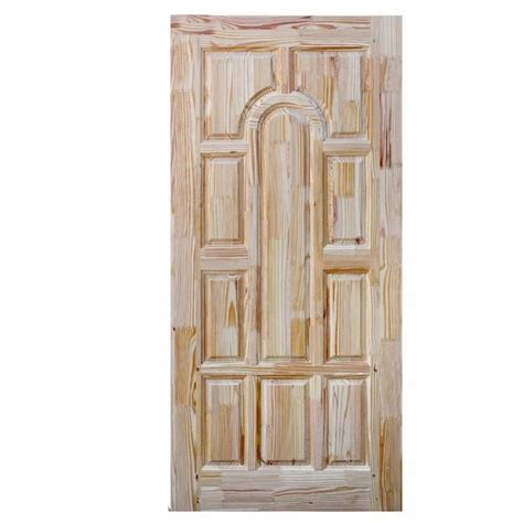 Interior Brown Pinewood Door For Home At Rs 7550 Piece In Ghaziabad