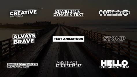 Text Animation | After Effects, Titles ft. abstract & advertising ...