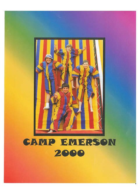 Camp Emerson 2000 Yearbook by Camp Emerson - Issuu