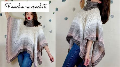 Comment Faire Un Poncho Au Crochet Tuto Crochet Facile Cake Praline