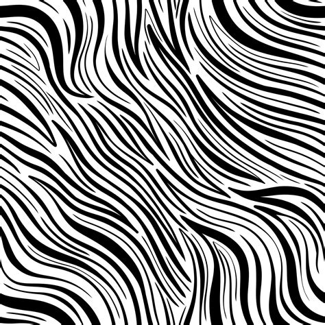 Seamless Abstract Zebra Skin Pattern Background Decorative Design