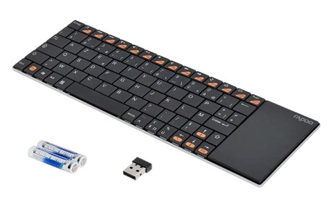 Clavier Rapoo Clavier Multim Dia Sans Fil Avec Touchpad E E