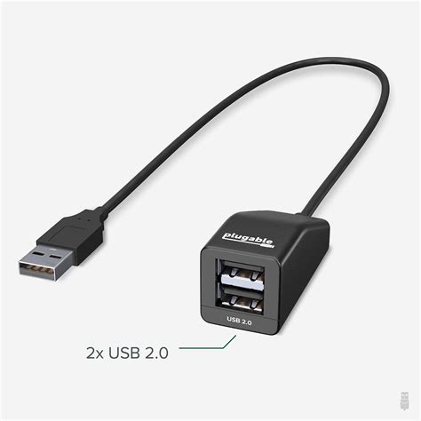 CUJUX 2.0 Multi USB 2.0 Hub USB Splitter High Speed 3 USB Card Reader ...