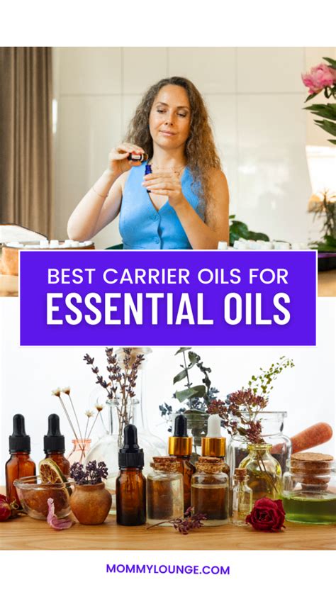 Choosing The Best Carrier Oils For Essential Oils Mommy Lounge