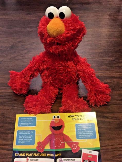 Sesame Street Elmo Playskool Love2learn Love 2 Learn Doll Friends Talks Sings 1845234263