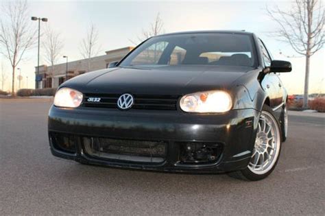 Find used 2004 VW Golf R32 Blue 3dr in Great Condition with extensive modifications in North ...