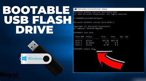 How To Make A Bootable Usb Flash Drive Using Command New 2020 Youtube