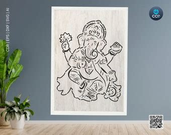 Ganesh Laser File Etsy