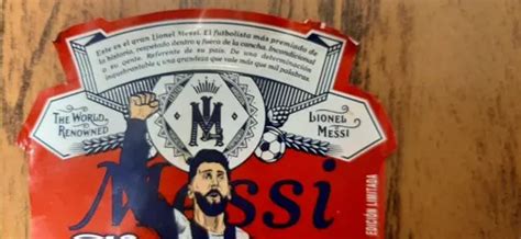 Messi Etiqueta Cerveza Edición Limitada Qatar 2022 en venta en Santa Fe