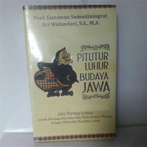 Jual Buku Pitutur Luhur Budaya Jawa Shopee Indonesia